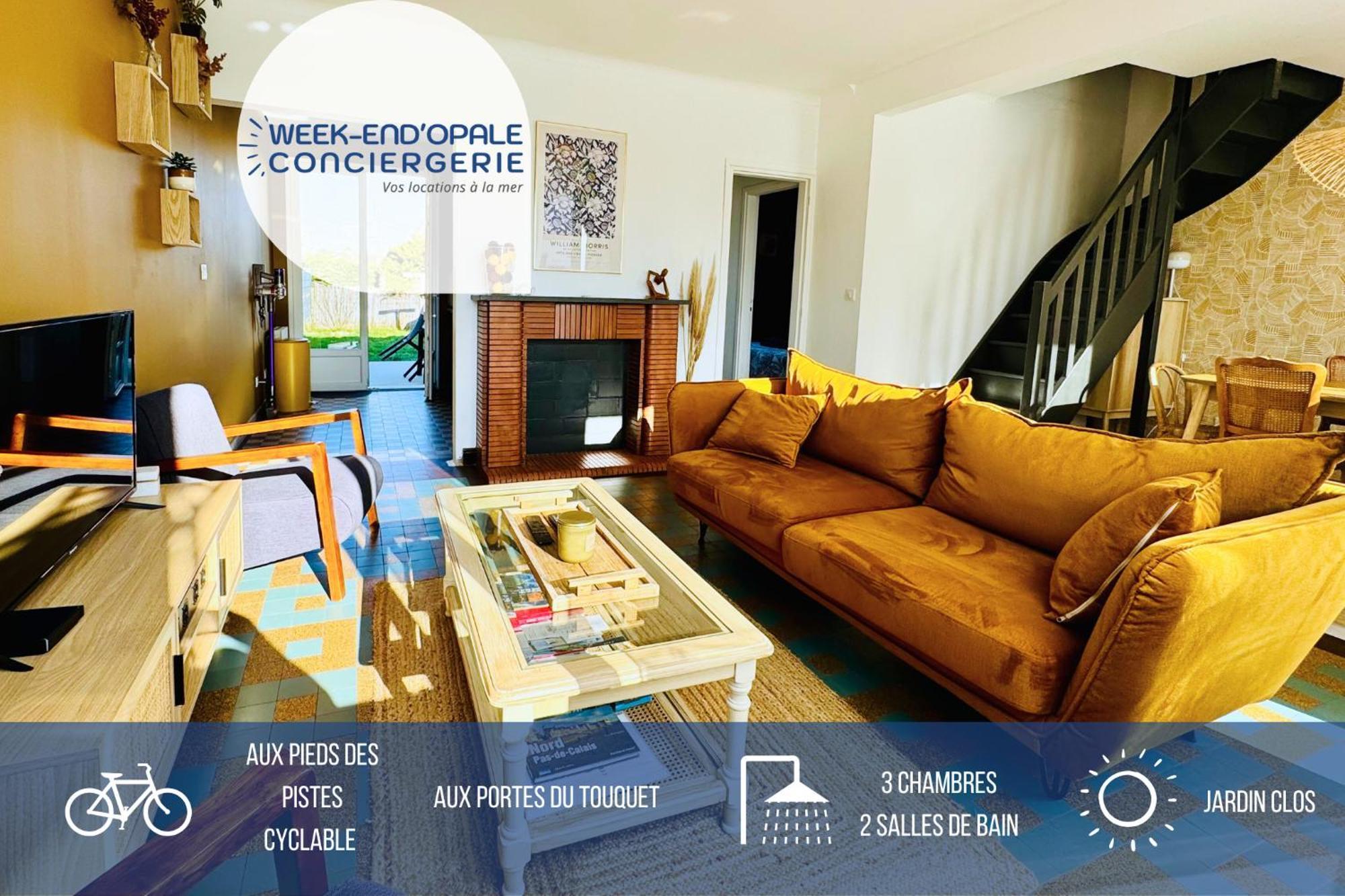 Jolie Maison A 2 Pas De La Foret Du Touquet كوسيك المظهر الخارجي الصورة